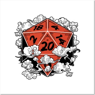 An Oriental D20 Dice Posters and Art